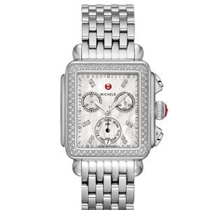 Michele Deco Diamond Watch